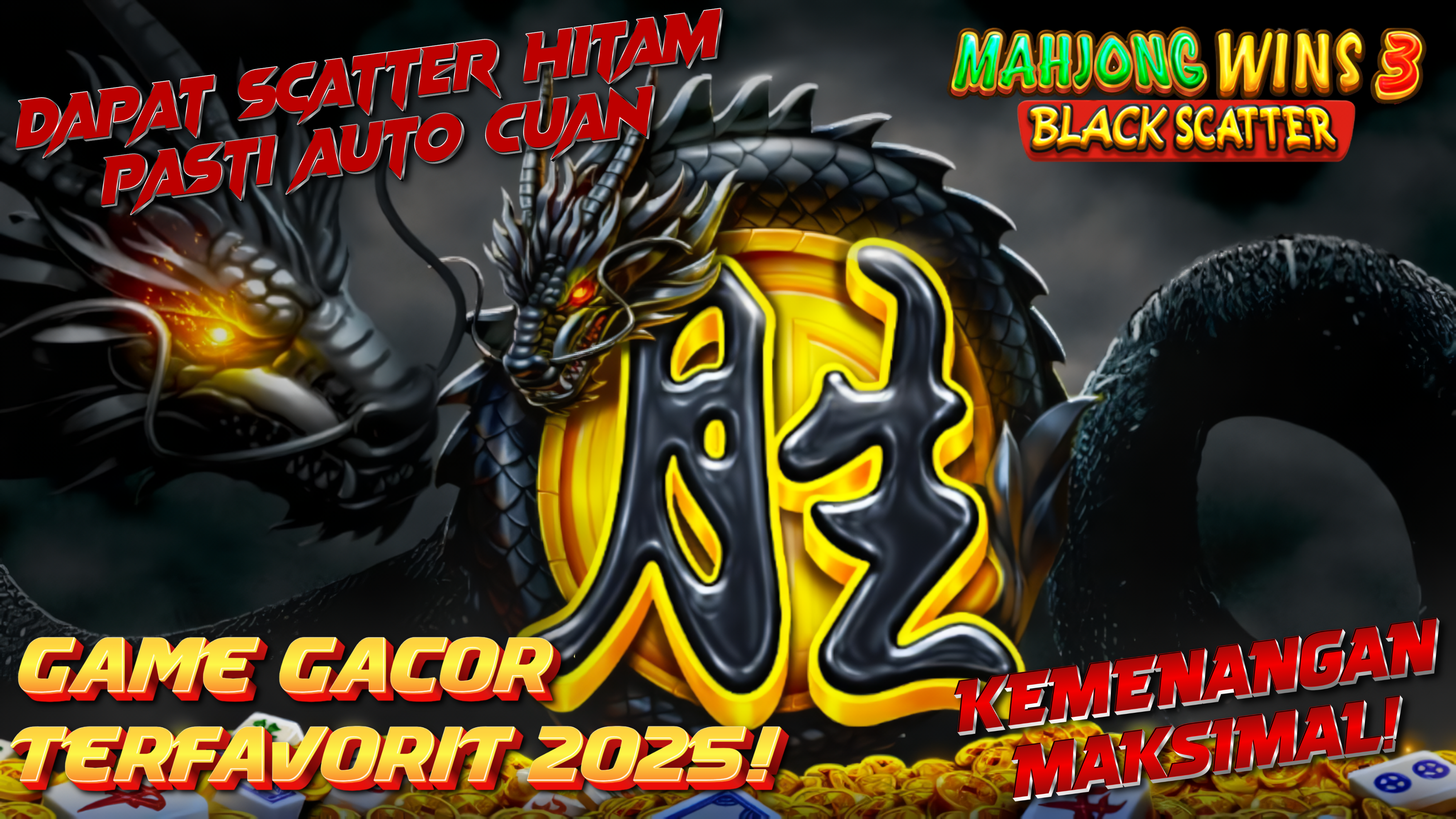 Mahjong Wins 3 Black Scatter: Game Gacor Terfavorit 2025 yang Wajib Dicoba!